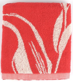 Bunzlau Kitchen Towel Tulips Red