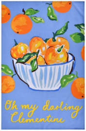 Ulster Weavers Cotton Tea Towel - Summer Fruits - Oh my darling Clementine