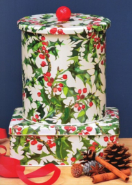 Emma Bridgewater Holly - Rectangular Tin