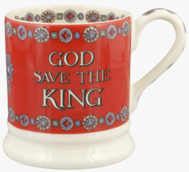 Emma Bridgewater God Save The King 1/2 Pint Mug