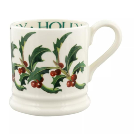 Emma Bridgewater Flowers - Holly 1/2 - Pint Mug