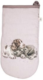 Wrendale Designs Single Oven Glove 'A Dog's Life'