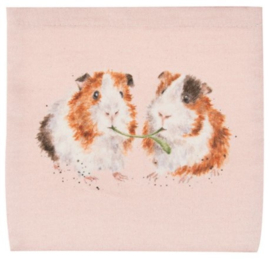 Wrendale Designs 'Lettuce be Frieds' Foldable Shopper Bag - Guinea Pig