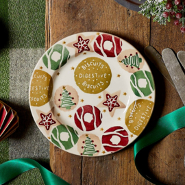 Emma Bridgewater Christmas Biscuits 6 1/2 Inch Plate