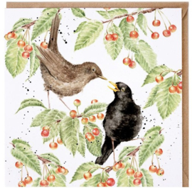 Wrendale Designs Card 'The Cherry Tree'