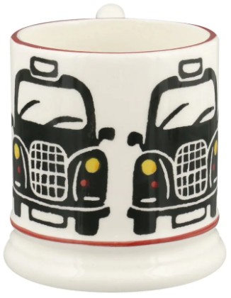 Emma Bridgewater Black Cab - 1/2 Pint Mug