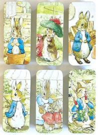 Meander Mini Blikje Peter Rabbit -met schuifdeksel-