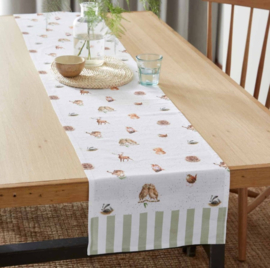 Wrendale Designs 'Woodlanders' Table Runner 35 x 250 cm