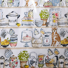 Ulster Weavers Biodegradable PVC Shoulder Bag - Pantry Cats