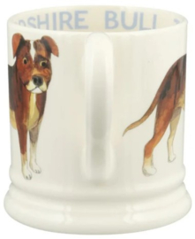 Emma Bridgewater Dogs - Staffordshire Bull Terrier - 1/2 Pint Mug