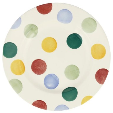 Emma Bridgewater Big Polka Dots - 8 1/2 Inch Plate