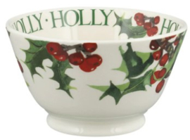 Emma Bridgewater Trees & Leaves - Holly - Small Old Bowl