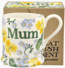 Emma Bridgewater Forget Me Not & Primrose Mum 1/2 Pint Mug Boxed