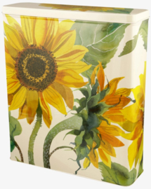 Emma Bridgewater Sunflower Tall Long Rectangular Storage Tin