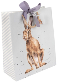 Wrendale Designs Gift Bag - Large 'Golden Hour' Hare