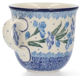 Bunzlau Tulip Mug 200 ml - Irises - Van Gogh Collection