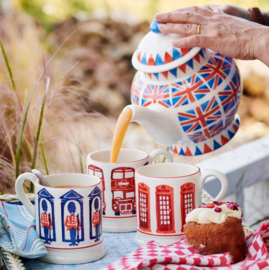 Emma Bridgewater Telephone Box - 1/2 Pint Mug