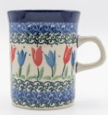 Bunzlau Straight Mug 250 ml - Tulip Royal -Limited Edition-