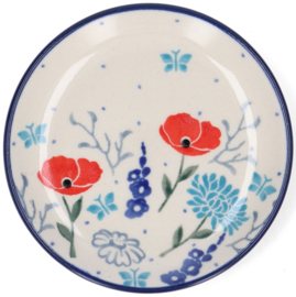 Bunzlau Teabag Dish Ø 10 cm - Flower Field -Limited Edition-