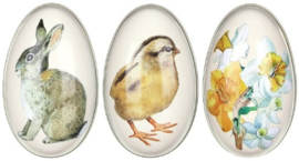 Emma Bridgewater Medium ‘Daffodils’ Egg-Shaped Tin
