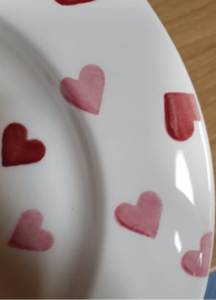 Emma Bridgewater Pink Hearts 8 1/2" Plate *b-keuze*