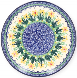 Bunzlau Plate Ø 20 cm Dancing Daffodils -Limited Edition-