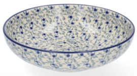 Bunzlau Serving Bowl 1250 ml Ø 22,5 cm Blue Olive