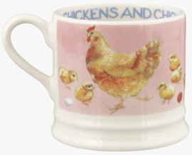 Emma Bridgewater Bright New Morning - Chickens & Chicks Small Mug