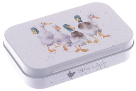 Wrendale Designs 'Quackers' mini gift tin