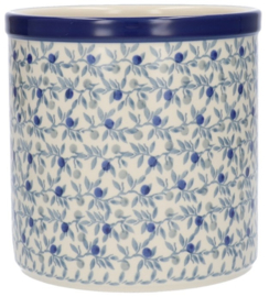 Bunzlau Flowerpot - Kitchen Utensil Pot Ø 14 cm Blue Olive