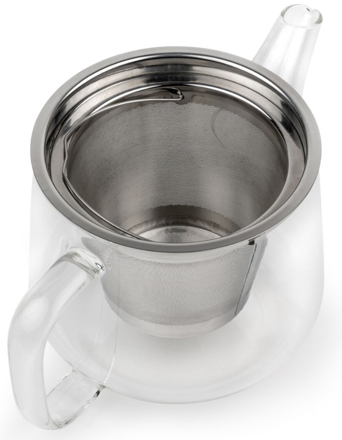 Bredemeijer Glazen Theepot Merano 1,1 liter -inclusief theefilter-