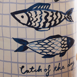 Ulster Weavers Biodegradable Oil cloth Apron - Catch of the Day