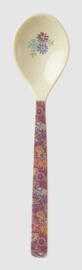 Rice Melamine Teaspoon - Wild Vintage Flower Print - 'Viva La Vida'