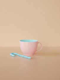 Rice Melamine Mug 550 ml - Soft Pink