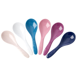 Rice Melamine Salad Spoon in 6 Assorted 'Simply Yes' Colors