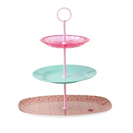 Rice 3 Tier Do It Yourself Cake Rod Stand in Pink -borden niet inbegrepen-