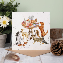 Wrendale Designs 'Sunday Lunch' Dog Card