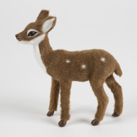 Sass & Belle Christmas Decoration Ronnie the Soft Standing Fawn