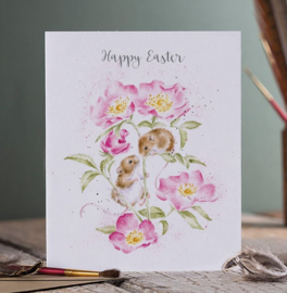 Wrendale Designs 'Happy Easter' Mouse Easter Card