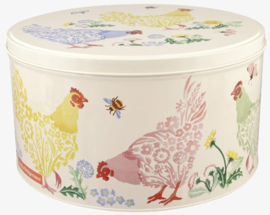 Emma Bridgewater Spring Chickens Set of 3 Round Cake Tins