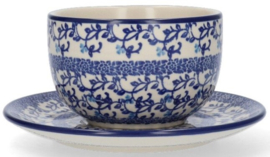 Bunzlau Cup & Saucer 350 ml - Tender Twigs