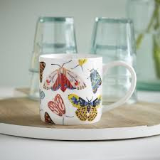 Ulster Weavers Straight Sided Mug Butterfly House -Model A-