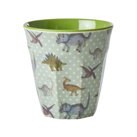 Rice Melamine Cup - Dino Print - 250 ml