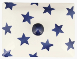 Emma Bridgewater Blue Star - Small Butter Dish