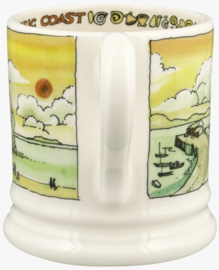 Emma Bridgewater Landscapes Of Dreams - Jurassic Coastline - 1/2 Pint Mug