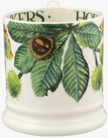 Emma Bridgewater Trees & Leaves - Horse Chestnut & Conker 1/2 Pint Mug