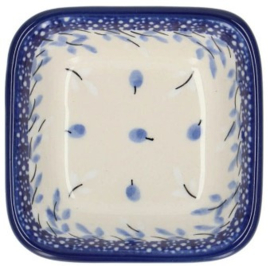 Bunzlau Square Bowl 70 ml 8 x 8 cm Berry Dance