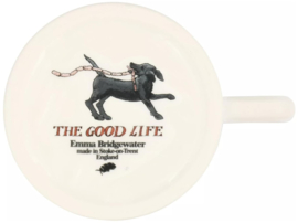 Emma Bridgewater The Good Life - Dog's Dinner Party - 1/2 Pint Mug