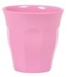 Rice Solid Colored Medium Melamine Cup in Dark Pink