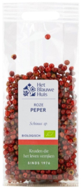 Het Blauwe Huis -peper roze bio- 15 gram